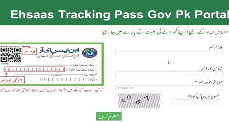 Ehsaas Tracking Pass Gov PK